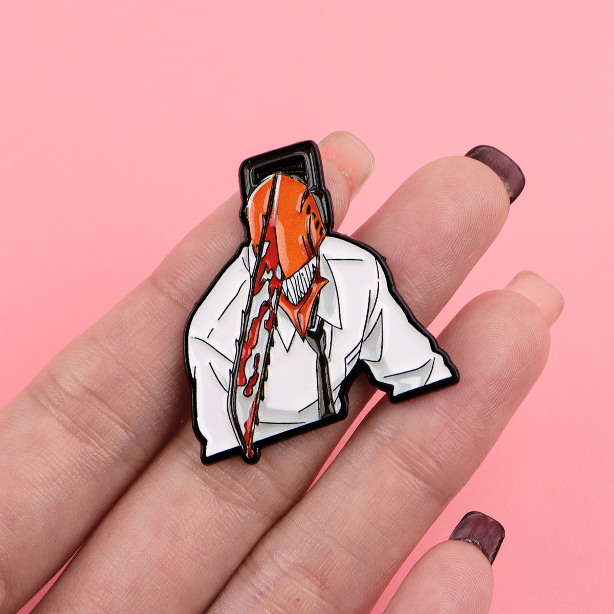 Chainsaw Man Anime Brooch Badg - Women Accessories Sale recension och pris