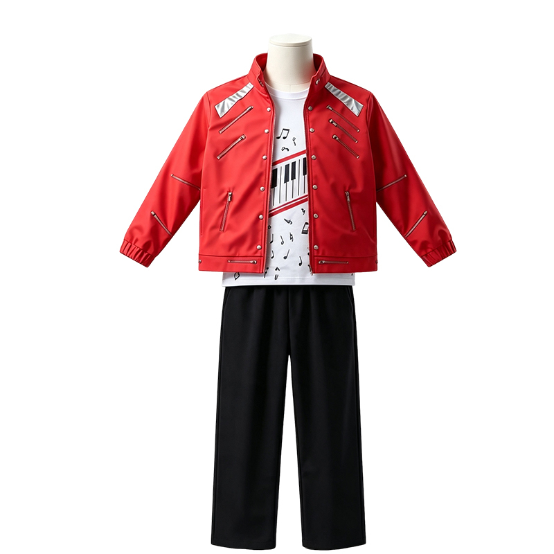 70s 80s Jazz Dance Costume Ret - Women'S Red Accessories recension och pris