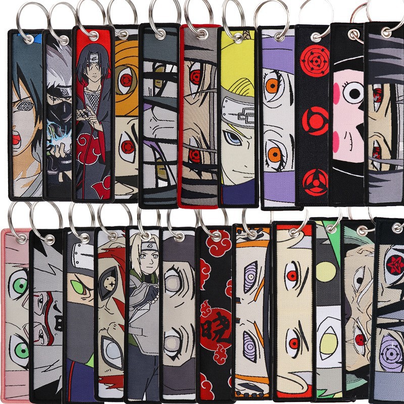Anime Naruto Embroidery Key Fo - Women Accessories Sale recension och pris